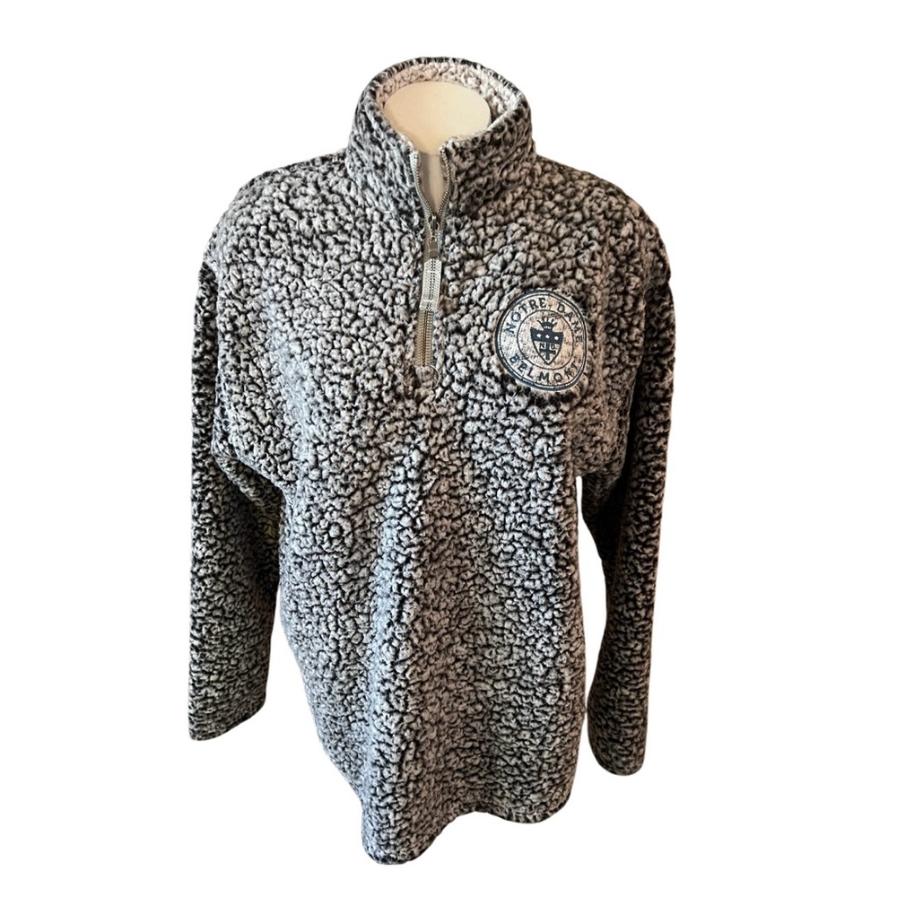 Notre Dame Sherpa Fleece Size Medium Very Warm